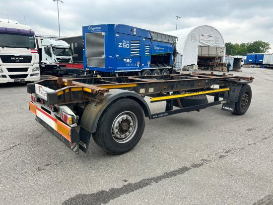 Kögel AW18, BDF-Lafette, BPW-Achsen - Container transporter/ Swap body trailer: picture 2 Kögel AW18, BDF-Lafette, BPW-Achsen - Container transporter/ Swap body trailer: picture 2