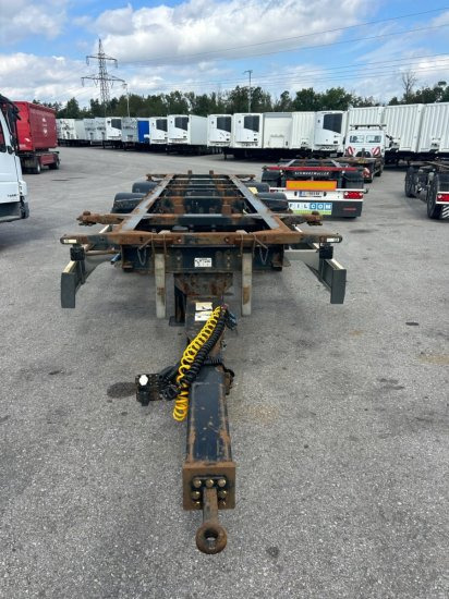 Krone ZZ/DC07 Tandem-Lafette, Standard, BPW-Achsen, Heckabstützung - Container transporter/ Swap body trailer: picture 2 Krone ZZ/DC07 Tandem-Lafette, Standard, BPW-Achsen, Heckabstützung - Container transporter/ Swap body trailer: picture 2