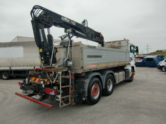 MAN TGS 26.400 3-Seitenkipper, 6x2-2 Lenkachse HIAB 144ES -3DUO - Tipper, Crane truck: picture 4 MAN TGS 26.400 3-Seitenkipper, 6x2-2 Lenkachse HIAB 144ES -3DUO - Tipper, Crane truck: picture 4