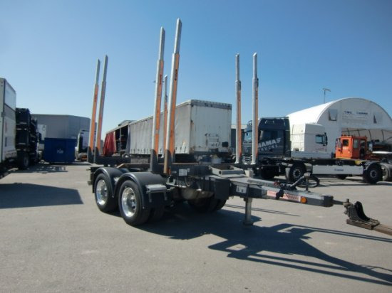 Riedler Holzanhänger 2-achsig ca. 4,50m Ladelänge - Timber trailer: picture 1 Riedler Holzanhänger 2-achsig ca. 4,50m Ladelänge - Timber trailer: picture 1