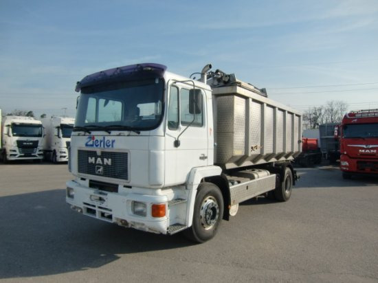 MAN 19.342 Tierkörperverwertung Sonderaufbau, Blattgefedert - Utility/ Special vehicle, Truck: picture 1 MAN 19.342 Tierkörperverwertung Sonderaufbau, Blattgefedert - Utility/ Special vehicle, Truck: picture 1