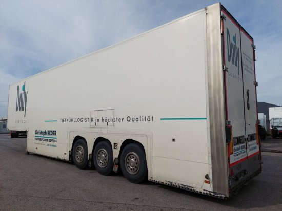 VAN ECK UT3Z Doppeldecker, Kühlkofferauflieger, Carrier Vector 1950, - Closed box semi-trailer: picture 2 VAN ECK UT3Z Doppeldecker, Kühlkofferauflieger, Carrier Vector 1950, - Closed box semi-trailer: picture 2