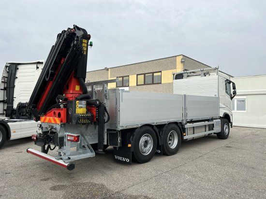 Volvo FH 500 6X2 Euro6, Retarder, Pritsche, Palfinger PK22002-EH - Dropside/ Flatbed truck, Crane truck: picture 4 Volvo FH 500 6X2 Euro6, Retarder, Pritsche, Palfinger PK22002-EH - Dropside/ Flatbed truck, Crane truck: picture 4