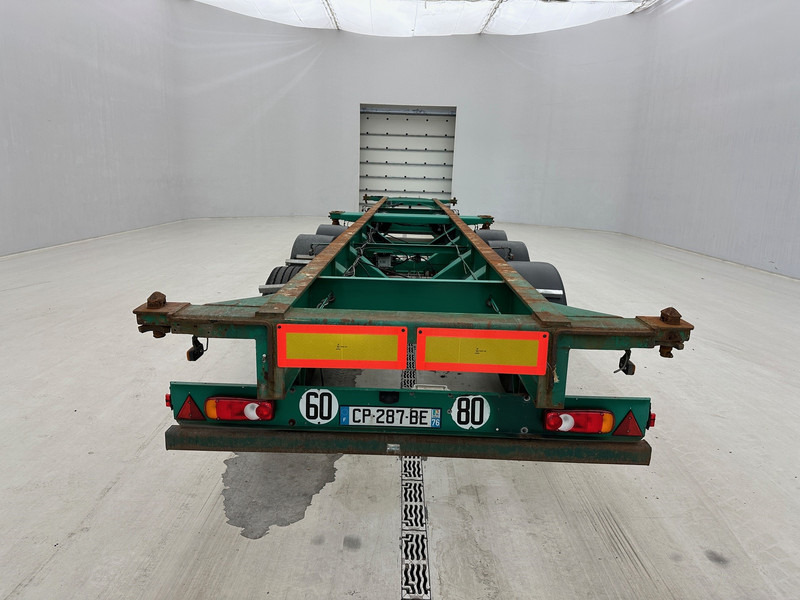 Container transporter/ Swap body semi-trailer Fruehauf 4 x Skelet 2 x 20-40 ft*: picture 12