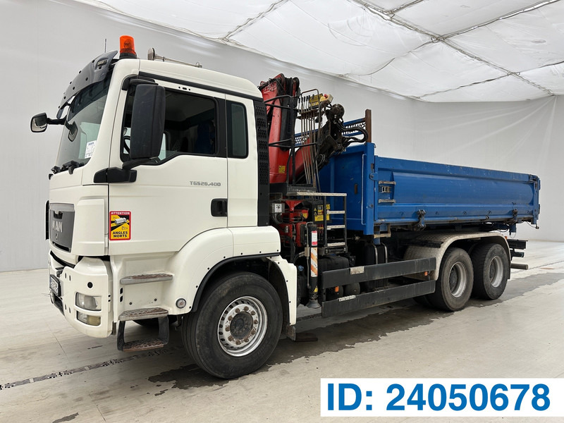 MAN TGS 26.400 - 6x4* - Tipper, Crane truck: picture 1 MAN TGS 26.400 - 6x4* - Tipper, Crane truck: picture 1