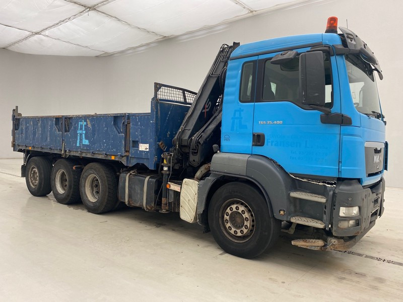 MAN TGS 35.400 - 8x4 - Tipper, Crane truck: picture 3 MAN TGS 35.400 - 8x4 - Tipper, Crane truck: picture 3