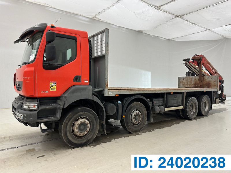 Renault Kerax 370 DXi - 8x4 - Dropside/ Flatbed truck, Crane truck: picture 1 Renault Kerax 370 DXi - 8x4 - Dropside/ Flatbed truck, Crane truck: picture 1
