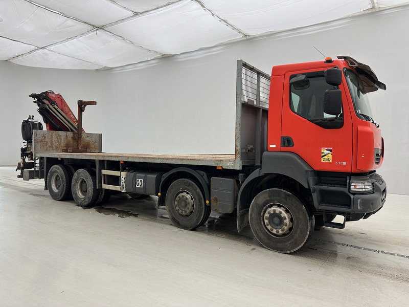 Renault Kerax 370 DXi - 8x4 - Dropside/ Flatbed truck, Crane truck: picture 3 Renault Kerax 370 DXi - 8x4 - Dropside/ Flatbed truck, Crane truck: picture 3