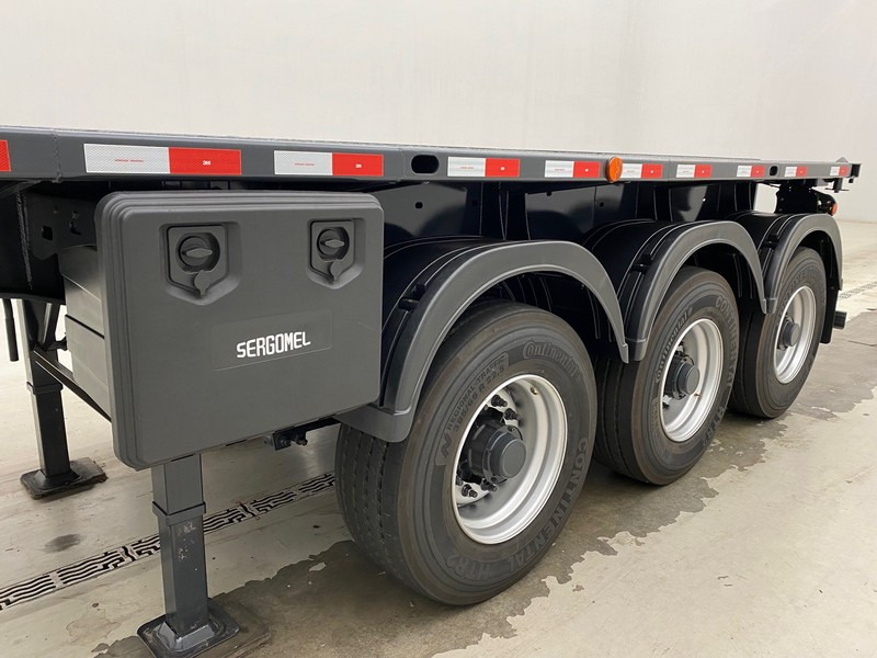 New Container transporter/ Swap body semi-trailer SERGOMEL Chassis/Plateau 20FT - NEW: picture 14 New Container transporter/ Swap body semi-trailer SERGOMEL Chassis/Plateau 20FT - NEW: picture 14