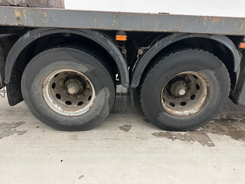 Scania 144.460 - 8x4 - Dropside/ Flatbed truck, Crane truck: picture 4 Scania 144.460 - 8x4 - Dropside/ Flatbed truck, Crane truck: picture 4