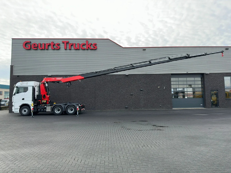 MAN TGX 33.520 6X4 TREKKER-BAKWAGEN COMBI + FASSI F485RA.2.28 KRAAN/KRAN/CRANE/GRUA/NEW - Crane truck: picture 4 MAN TGX 33.520 6X4 TREKKER-BAKWAGEN COMBI + FASSI F485RA.2.28 KRAAN/KRAN/CRANE/GRUA/NEW - Crane truck: picture 4