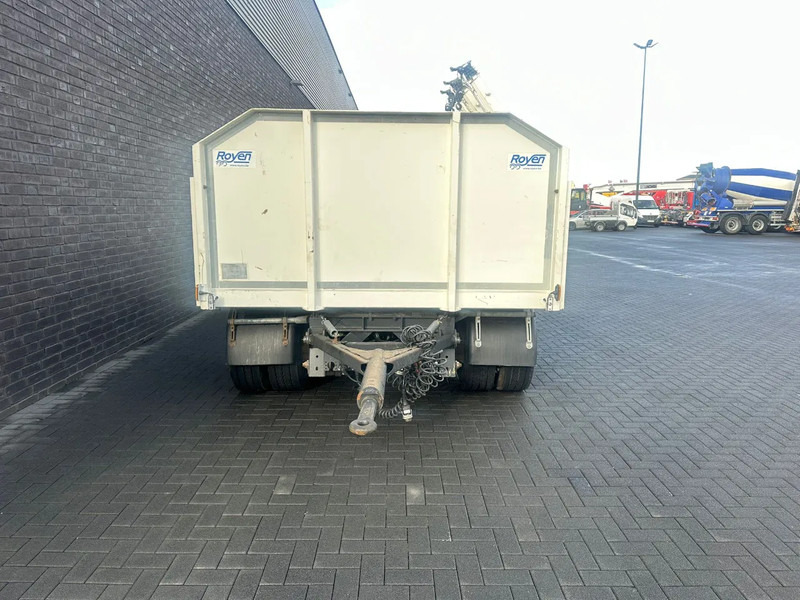 Dropside/ Flatbed trailer Royen RW2F4  2-ASSIGE OPEN LAADBAAK AANHANGWAGEN: picture 6