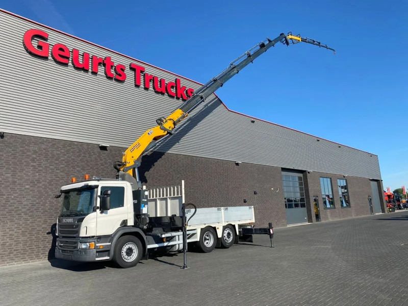 Scania P250 6X2 + COPMA 510.7 + JIB J4 KRAAN/KRAN/CRANE/MONTAGEKRAN/DACHDECKERKRAN/DAKWERKEN/ROOF CRANE - Crane truck: picture 2 Scania P250 6X2 + COPMA 510.7 + JIB J4 KRAAN/KRAN/CRANE/MONTAGEKRAN/DACHDECKERKRAN/DAKWERKEN/ROOF CRANE - Crane truck: picture 2