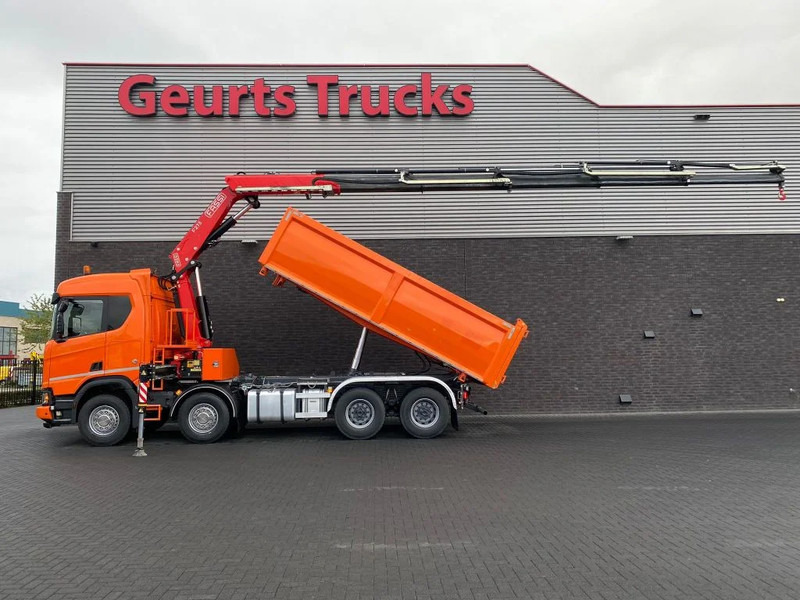 Scania R650 V8 NGS XT 8X4 + KIPPER + FASSI F275A.2.25 KRAAN/KRAN/CRANE/GRUA - Tipper, Crane truck: picture 1 Scania R650 V8 NGS XT 8X4 + KIPPER + FASSI F275A.2.25 KRAAN/KRAN/CRANE/GRUA - Tipper, Crane truck: picture 1