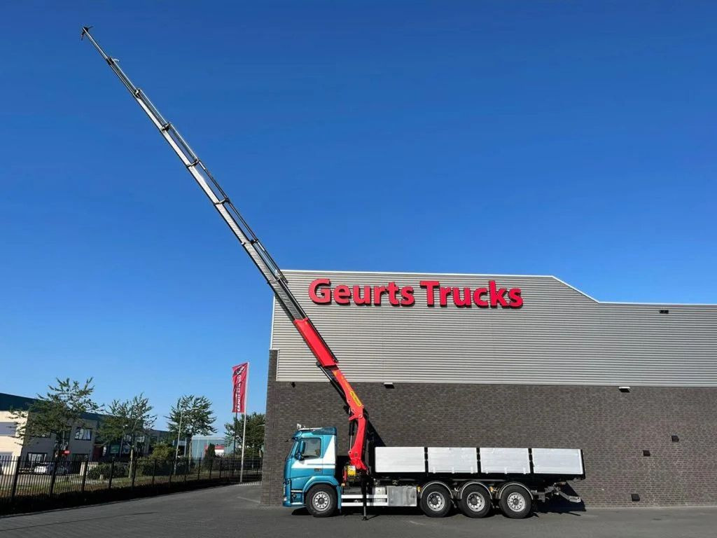 Volvo FM 500 8X4 TRIDEM + PALFINGER PK 27001-EH G KRAA - Crane truck, Dropside/ Flatbed truck: picture 4 Volvo FM 500 8X4 TRIDEM + PALFINGER PK 27001-EH G KRAA - Crane truck, Dropside/ Flatbed truck: picture 4