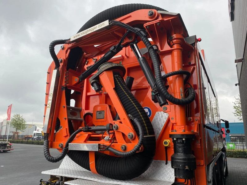 Vacuum truck Volvo FMX 510 8X4 TRIDEM + MTS DINO 5 SAUGBAGGER/SUCTIONEXAVATOR/GRONDZUIGER: picture 9
