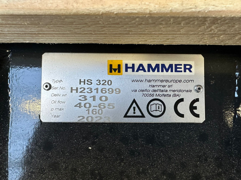 New Hydraulic hammer Hammer HS320: picture 9