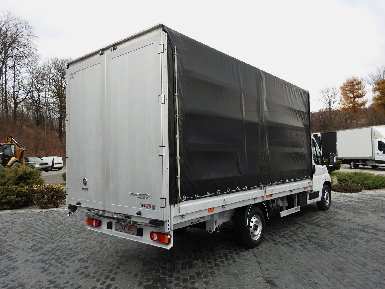 FIAT DUCATO TARPAULIN 10 PALLETS AIR CONDITIONING PNEUMATICS  160HP - Curtain side van: picture 3 FIAT DUCATO TARPAULIN 10 PALLETS AIR CONDITIONING PNEUMATICS  160HP - Curtain side van: picture 3