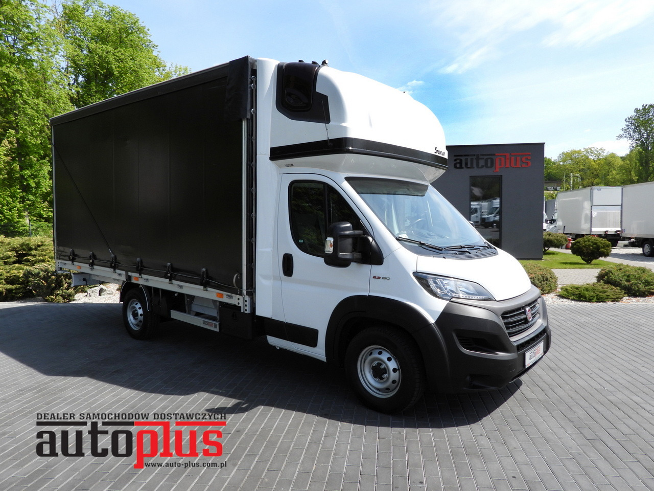 FIAT DUCATO TARPAULIN 10 PALLETS WEBASTO CRUISE CONTROL AIR CONDITIONING LED LIGHTS PNEUMATICS  160HP - Curtain side van: picture 1 FIAT DUCATO TARPAULIN 10 PALLETS WEBASTO CRUISE CONTROL AIR CONDITIONING LED LIGHTS PNEUMATICS  160HP - Curtain side van: picture 1