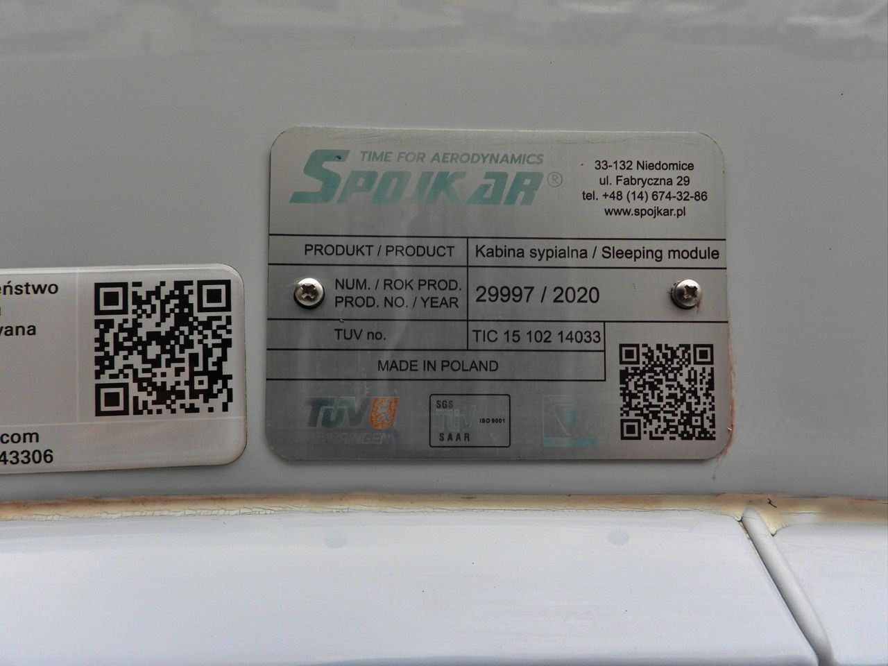 Curtain side van FIAT DUCATO TARPAULIN 9 PALLETS CRUISE CONTROL LED LIGHTS PNEUMATICS AIR CONDITIONING  180HP: picture 17 Curtain side van FIAT DUCATO TARPAULIN 9 PALLETS CRUISE CONTROL LED LIGHTS PNEUMATICS AIR CONDITIONING  180HP: picture 17