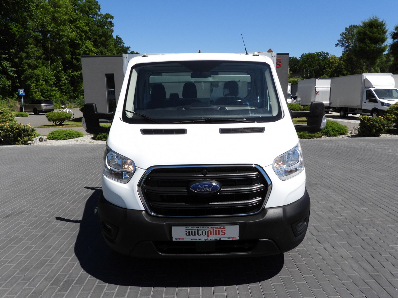 Open body delivery van FORD TRANSIT  STAKE BODY 10 PALLETS CRUISE CONTROL LED LIGHTS PNEUMATICS AIR CONDITIONING  160HP: picture 5