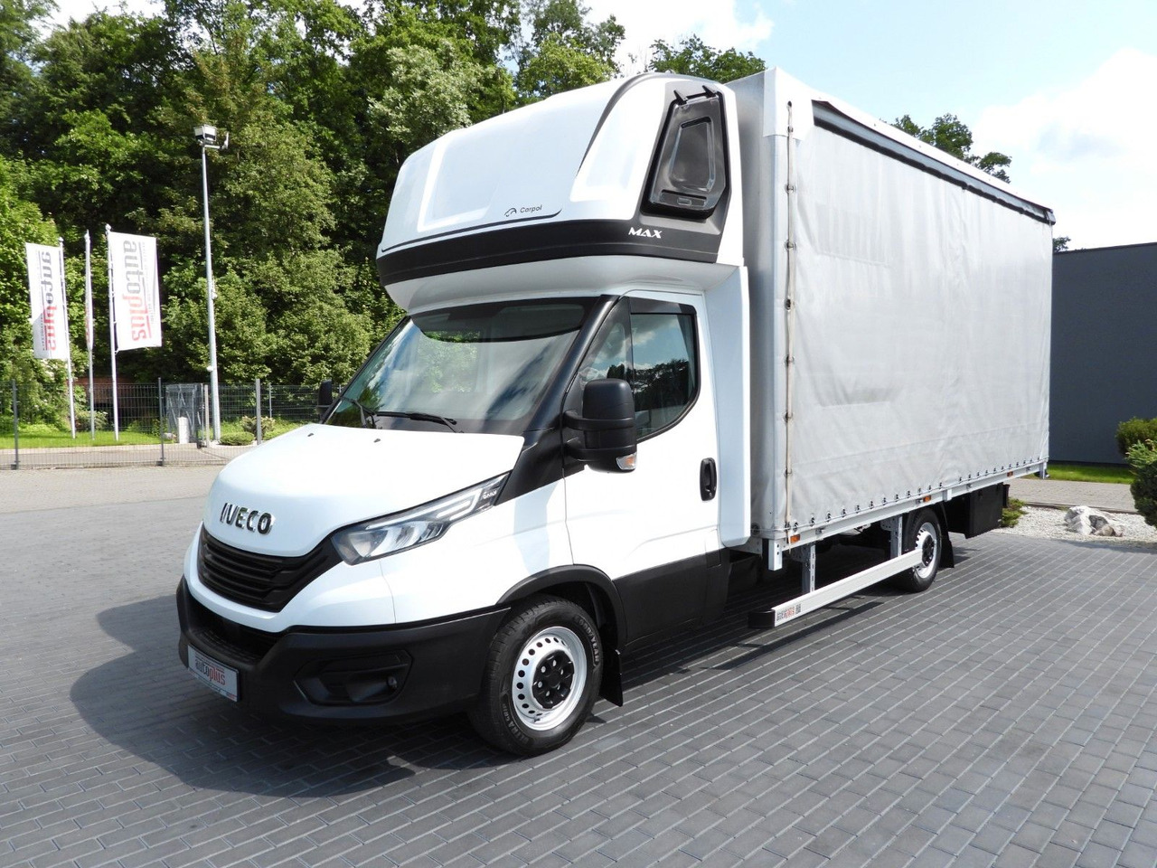 Curtain side van Iveco DAILY 35S18 PRITSCHE PLANE 10 PALETTEN TEMPOMAT: picture 6