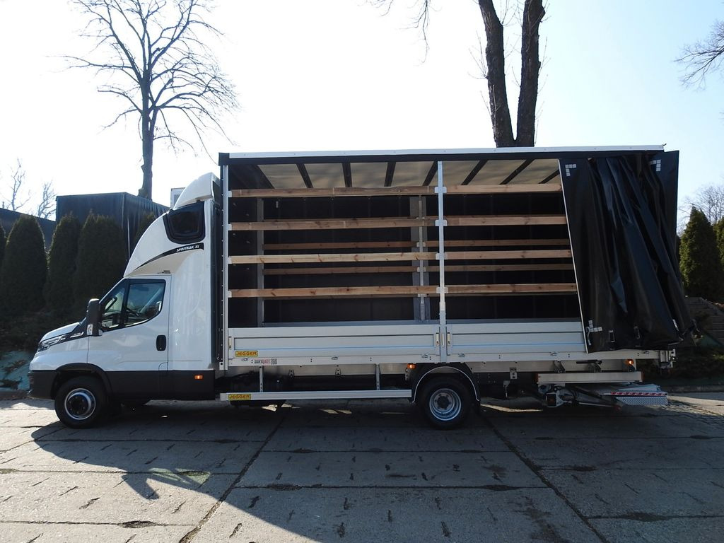 New Curtain side van, Combi van Iveco DAILY  72C180 NEUE PRITSCHE PLANE AUFZUG 14PALET: picture 8