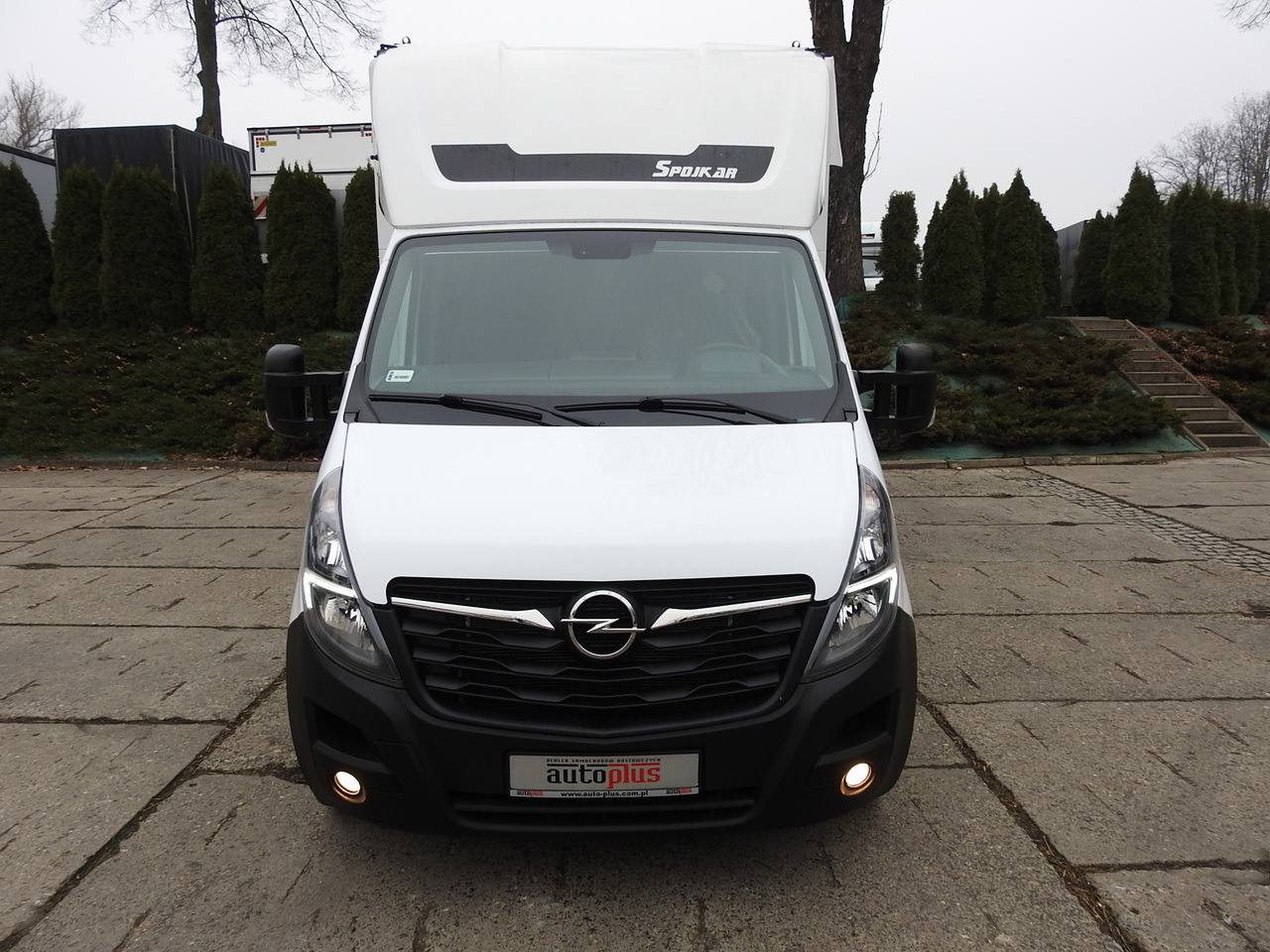 OPEL MOVANO TARPAULIN 10 PALLETS WEBASTO CRUISE CONTROL NAVIGATION AIR CONDITIONING LED LIGHTS PNEUMATICS 165HP - Curtain side van: picture 5 OPEL MOVANO TARPAULIN 10 PALLETS WEBASTO CRUISE CONTROL NAVIGATION AIR CONDITIONING LED LIGHTS PNEUMATICS 165HP - Curtain side van: picture 5