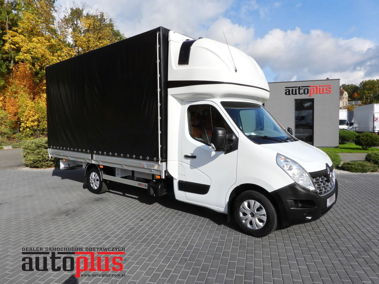 RENAULT MASTER TARPAULIN 10 PALLETS WEBASTO CRUISE CONTROL AIR CONDITIONING 170HP - Curtain side van: picture 1 RENAULT MASTER TARPAULIN 10 PALLETS WEBASTO CRUISE CONTROL AIR CONDITIONING 170HP - Curtain side van: picture 1