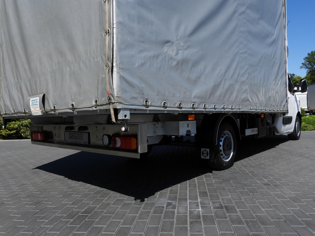 Curtain side van RENAULT MASTER  TARPAULIN 10 PALLETS WEBASTO CRUISE CONTROL LED LIGHTS PNEUMATICS AIR CONDITIONING  165HP: picture 25