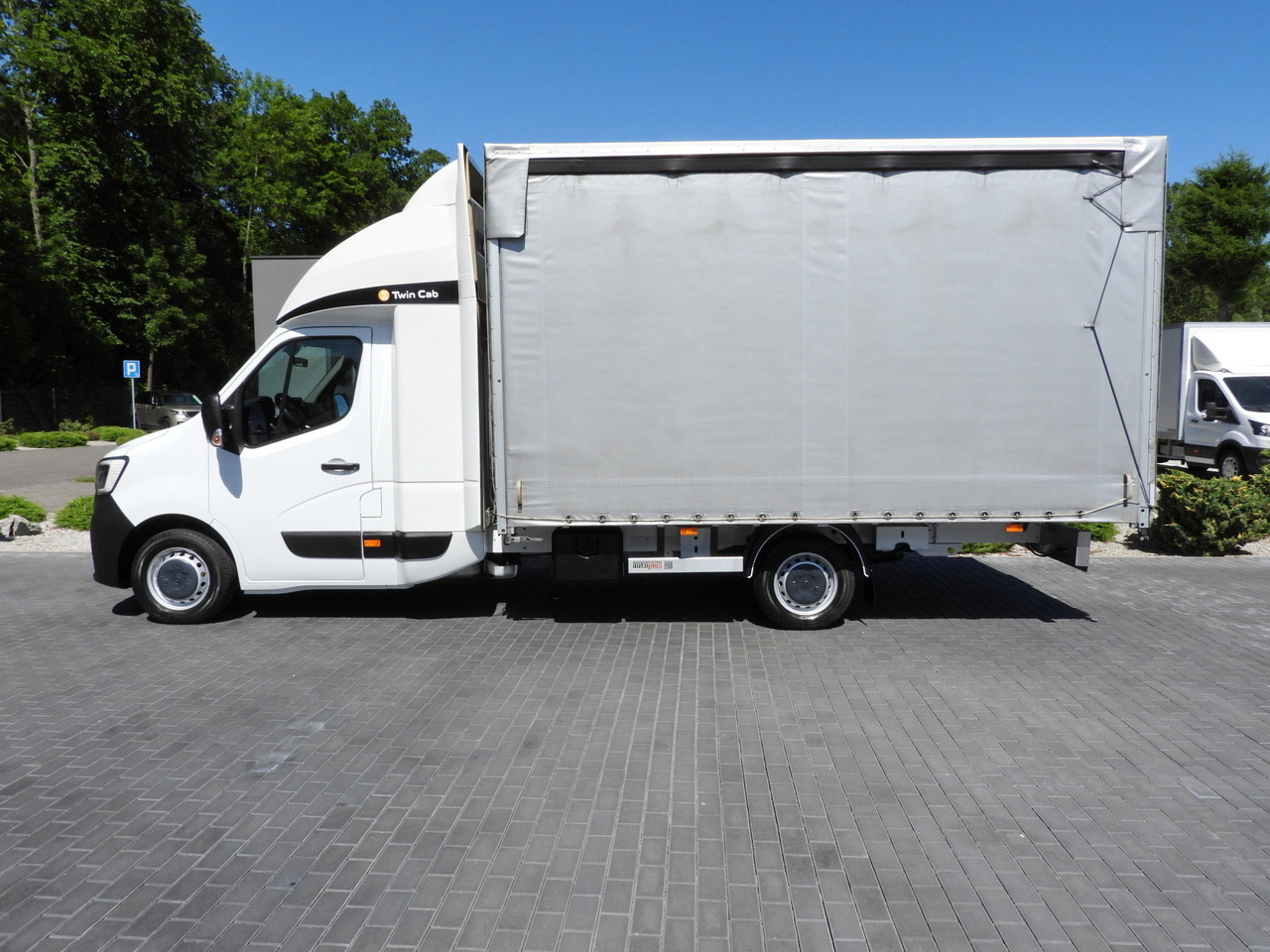 Curtain side van RENAULT MASTER  TARPAULIN 10 PALLETS WEBASTO CRUISE CONTROL LED LIGHTS PNEUMATICS AIR CONDITIONING  165HP: picture 9