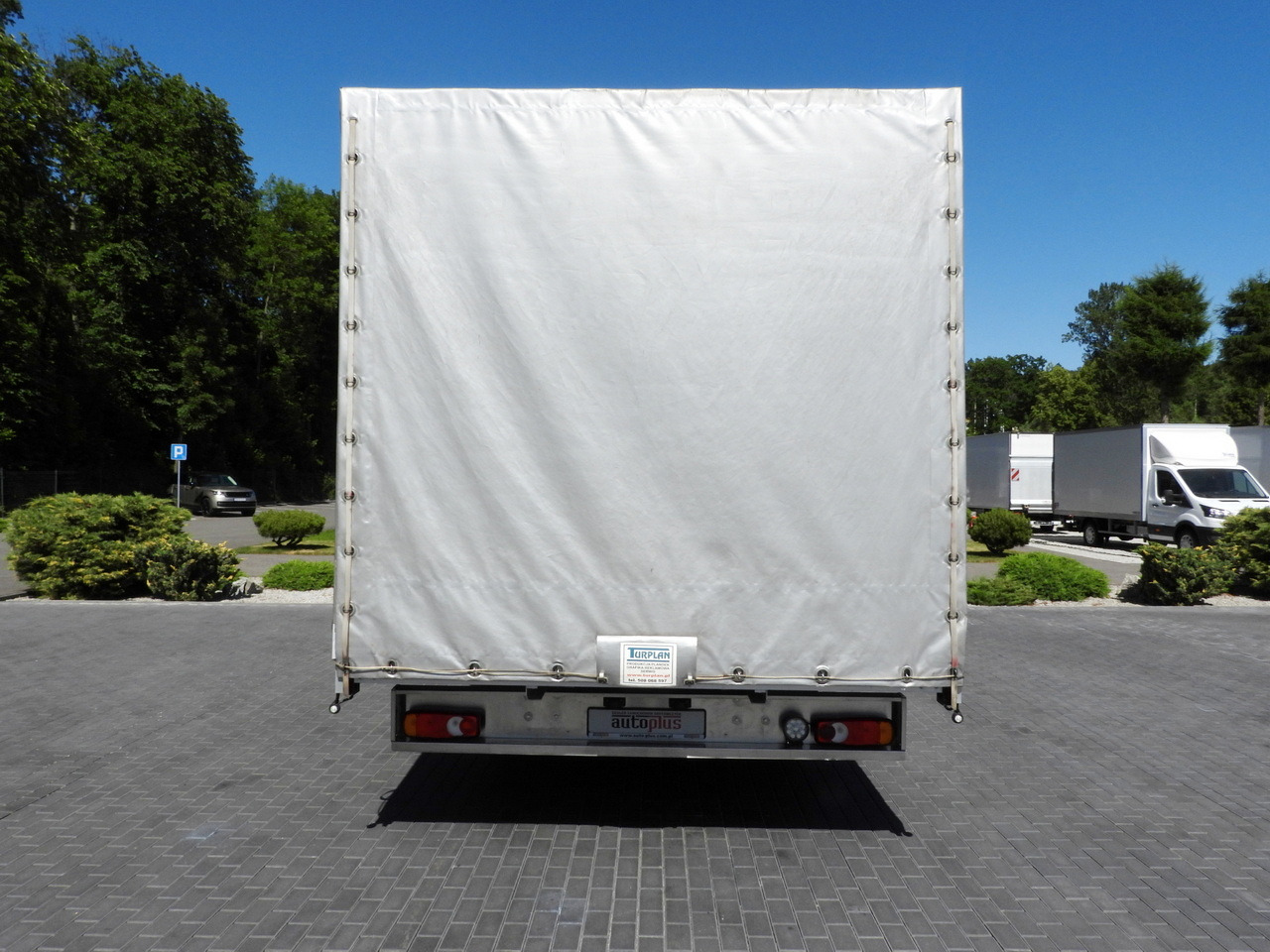 Curtain side van RENAULT MASTER  TARPAULIN 10 PALLETS WEBASTO CRUISE CONTROL LED LIGHTS PNEUMATICS AIR CONDITIONING  165HP: picture 11