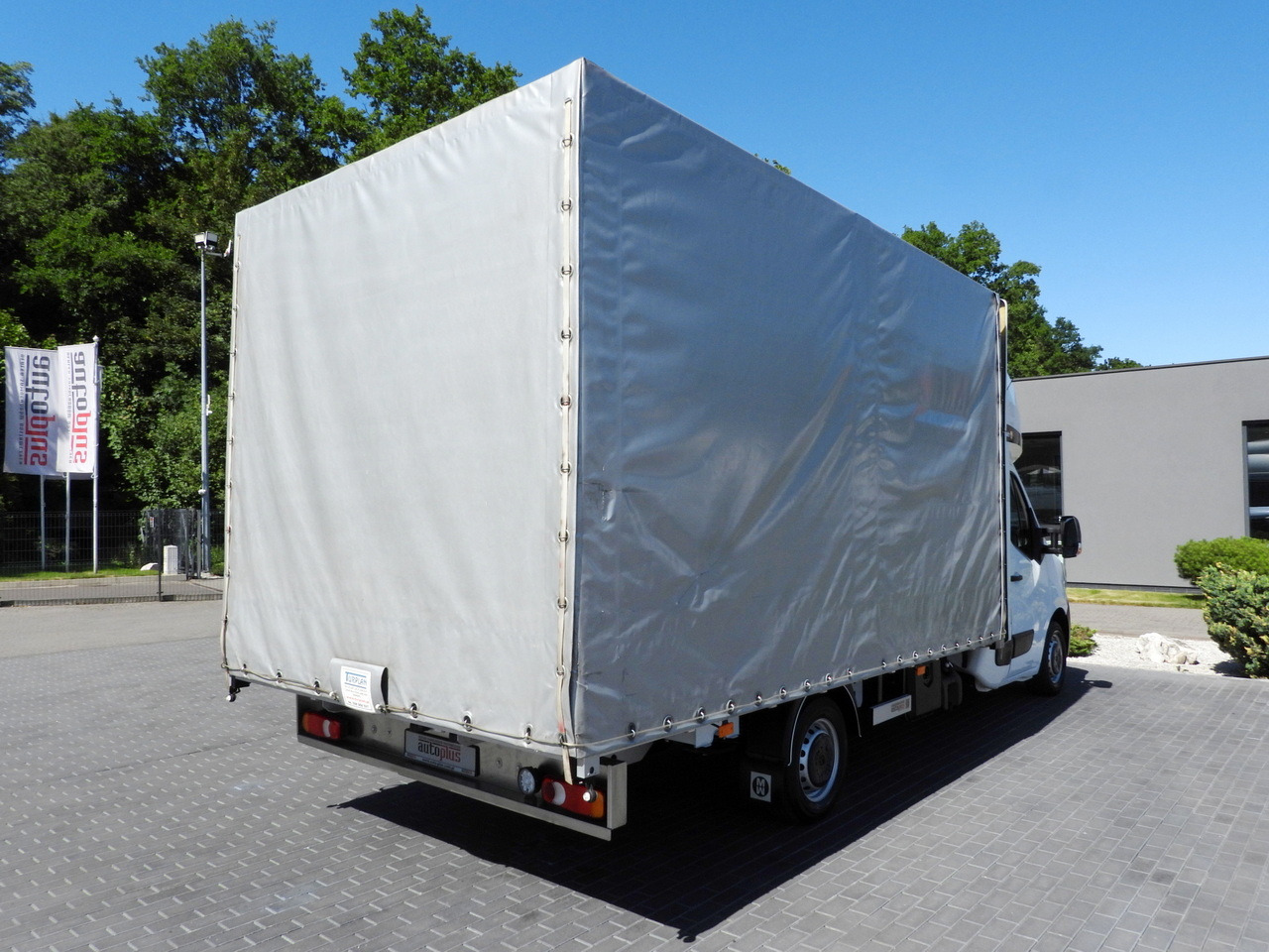 Curtain side van RENAULT MASTER  TARPAULIN 10 PALLETS WEBASTO CRUISE CONTROL LED LIGHTS PNEUMATICS AIR CONDITIONING  165HP: picture 13