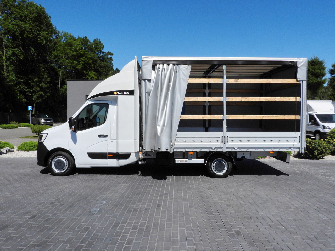 Curtain side van RENAULT MASTER  TARPAULIN 10 PALLETS WEBASTO CRUISE CONTROL LED LIGHTS PNEUMATICS AIR CONDITIONING  165HP: picture 8