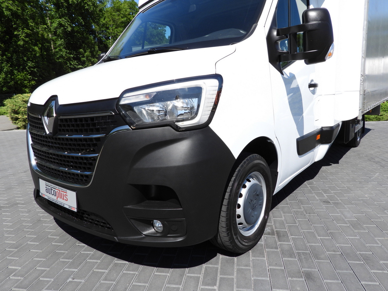 Curtain side van RENAULT MASTER  TARPAULIN 10 PALLETS WEBASTO CRUISE CONTROL LED LIGHTS PNEUMATICS AIR CONDITIONING  165HP: picture 19