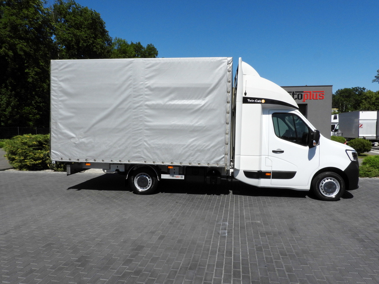 Curtain side van RENAULT MASTER  TARPAULIN 10 PALLETS WEBASTO CRUISE CONTROL LED LIGHTS PNEUMATICS AIR CONDITIONING  165HP: picture 7