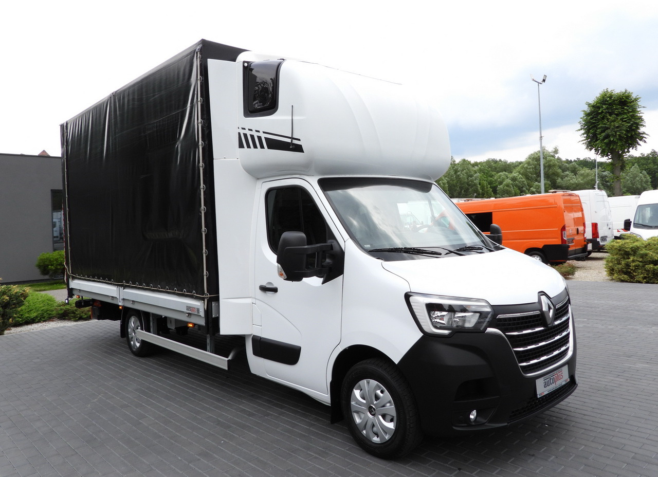 RENAULT MASTER TARPAULIN LIFT 10 PALLETS WEBASTO CRUISE CONTROL LED LIGHTS PNEUMATICS AIR CONDITIONING 165HP - Curtain side van: picture 4 RENAULT MASTER TARPAULIN LIFT 10 PALLETS WEBASTO CRUISE CONTROL LED LIGHTS PNEUMATICS AIR CONDITIONING 165HP - Curtain side van: picture 4