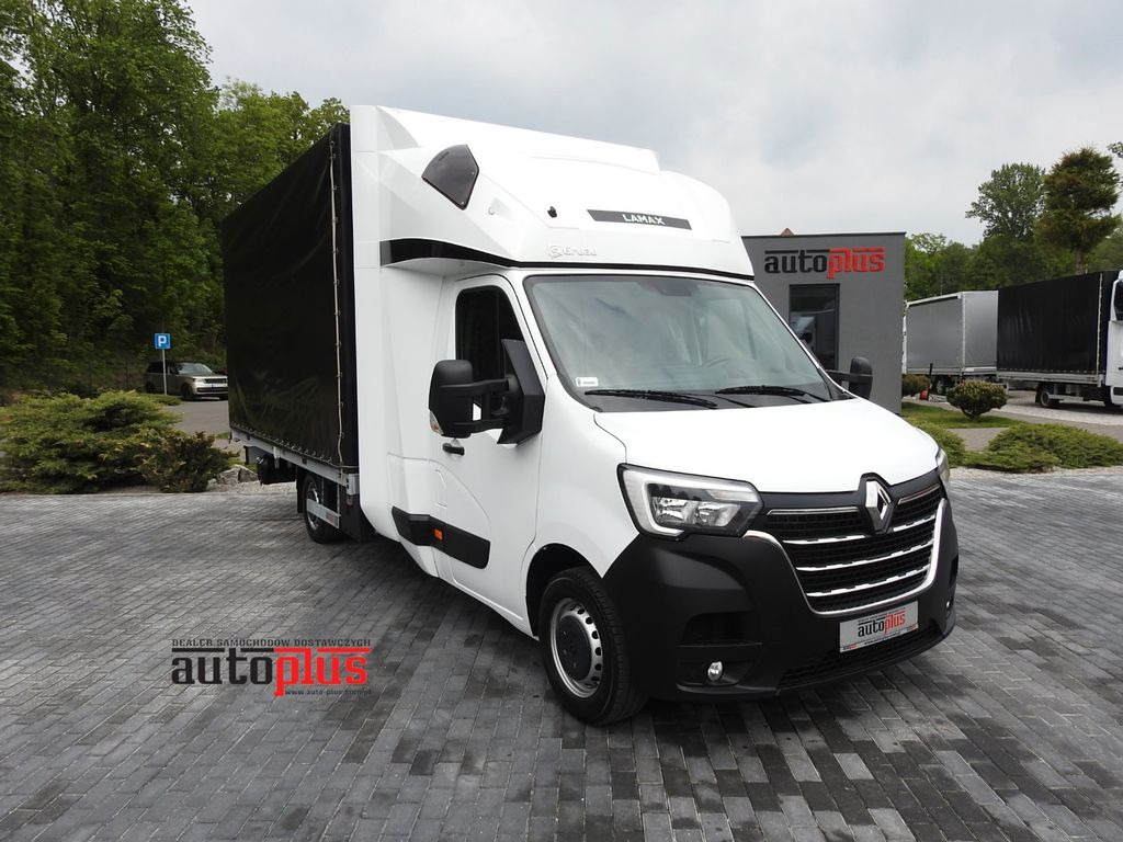 Renault MASTER PRITSCHE PLANE 10 PALETTEN WEBASTO A/C - Curtain side van, Combi van: picture 1 Renault MASTER PRITSCHE PLANE 10 PALETTEN WEBASTO A/C - Curtain side van, Combi van: picture 1