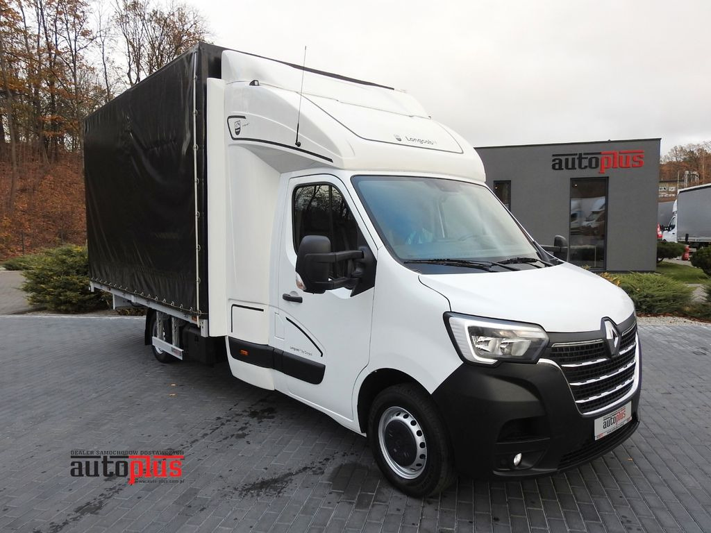 Renault MASTER PRITSCHE PLANE 10 PALETTEN WEBASTO TEMPOM - Curtain side van, Combi van: picture 1 Renault MASTER PRITSCHE PLANE 10 PALETTEN WEBASTO TEMPOM - Curtain side van, Combi van: picture 1