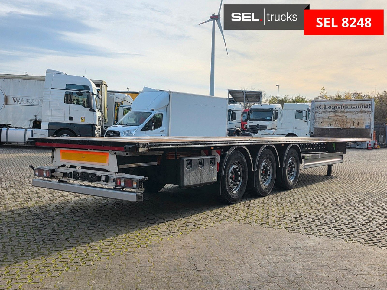 Berger SAPL 24 / 4.290 kg !!! - Dropside/ Flatbed semi-trailer: picture 5 Berger SAPL 24 / 4.290 kg !!! - Dropside/ Flatbed semi-trailer: picture 5
