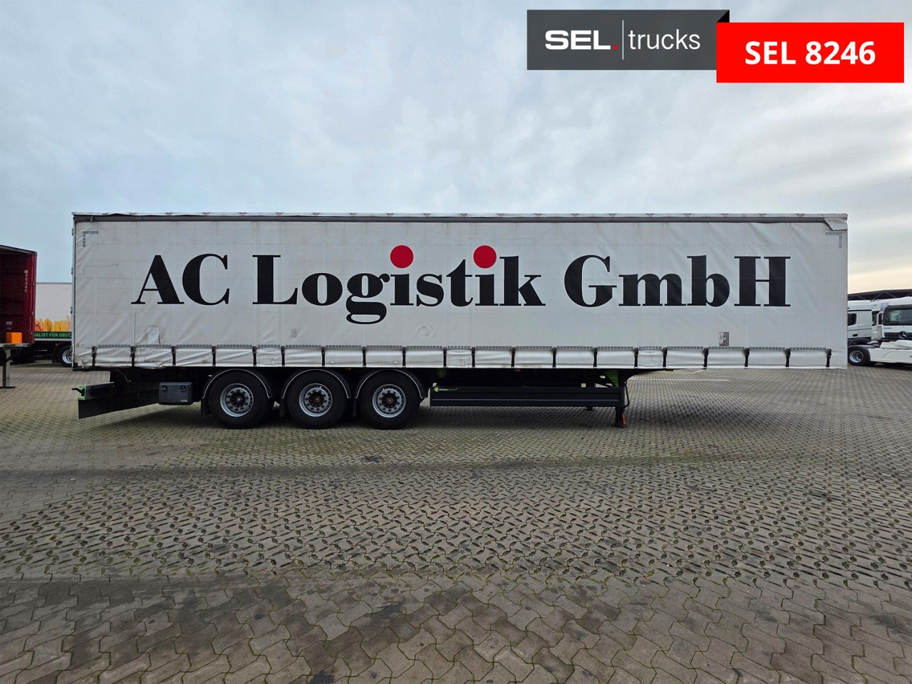 Berger SAPL 24 / Coilmulde / 5.450 kg - Curtainsider semi-trailer: picture 4 Berger SAPL 24 / Coilmulde / 5.450 kg - Curtainsider semi-trailer: picture 4