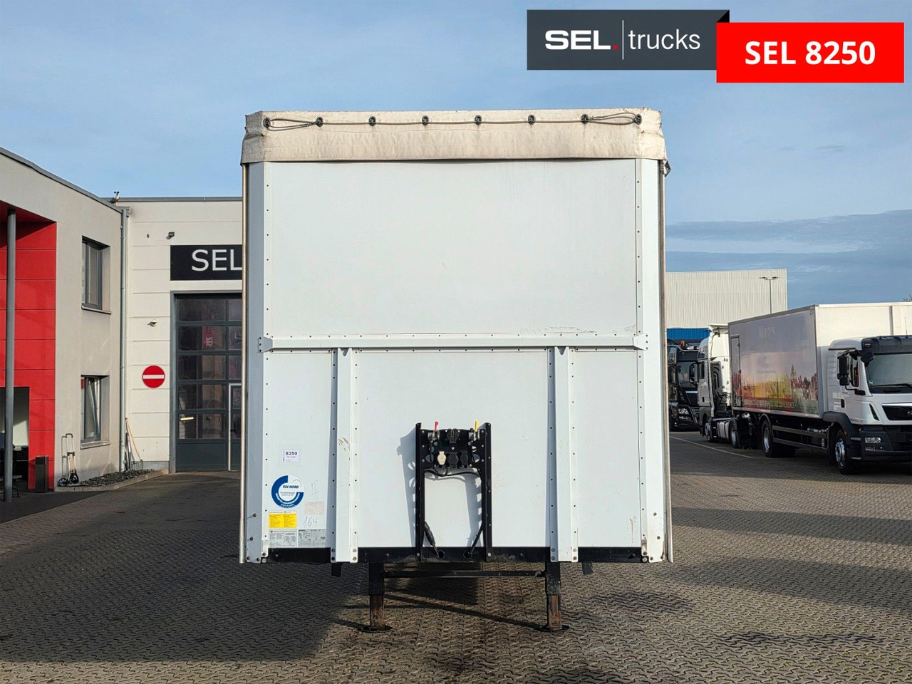 Berger SAPL 24 / Coilmulde / 5.460 kg - Curtainsider semi-trailer: picture 2 Berger SAPL 24 / Coilmulde / 5.460 kg - Curtainsider semi-trailer: picture 2
