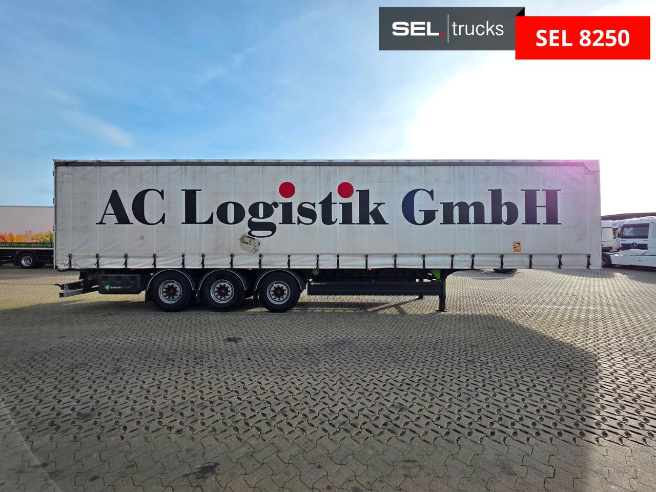 Berger SAPL 24 / Coilmulde / 5.460 kg - Curtainsider semi-trailer: picture 4 Berger SAPL 24 / Coilmulde / 5.460 kg - Curtainsider semi-trailer: picture 4