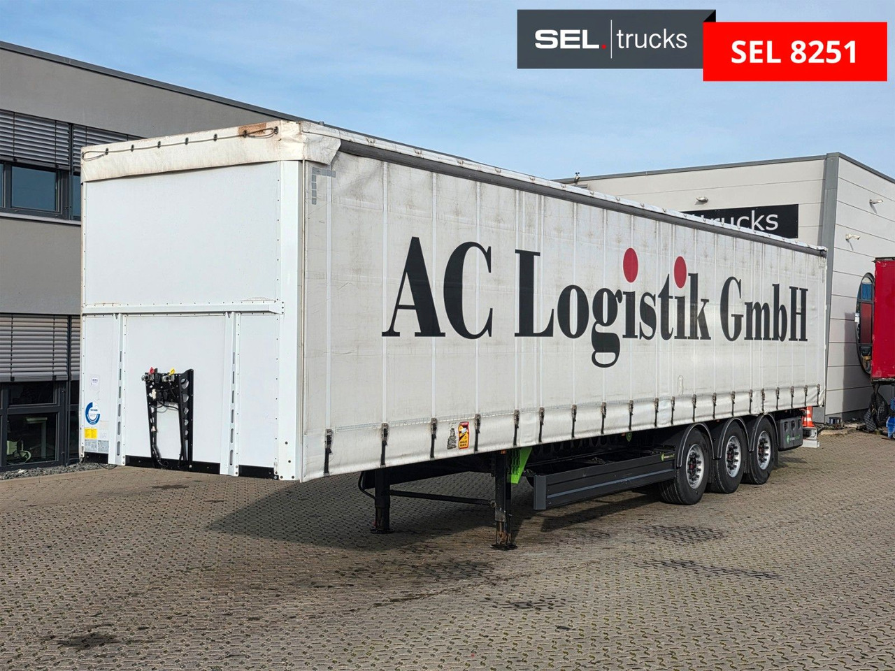 Berger SAPL 24 / Coilmulde - Curtainsider semi-trailer: picture 1 Berger SAPL 24 / Coilmulde - Curtainsider semi-trailer: picture 1