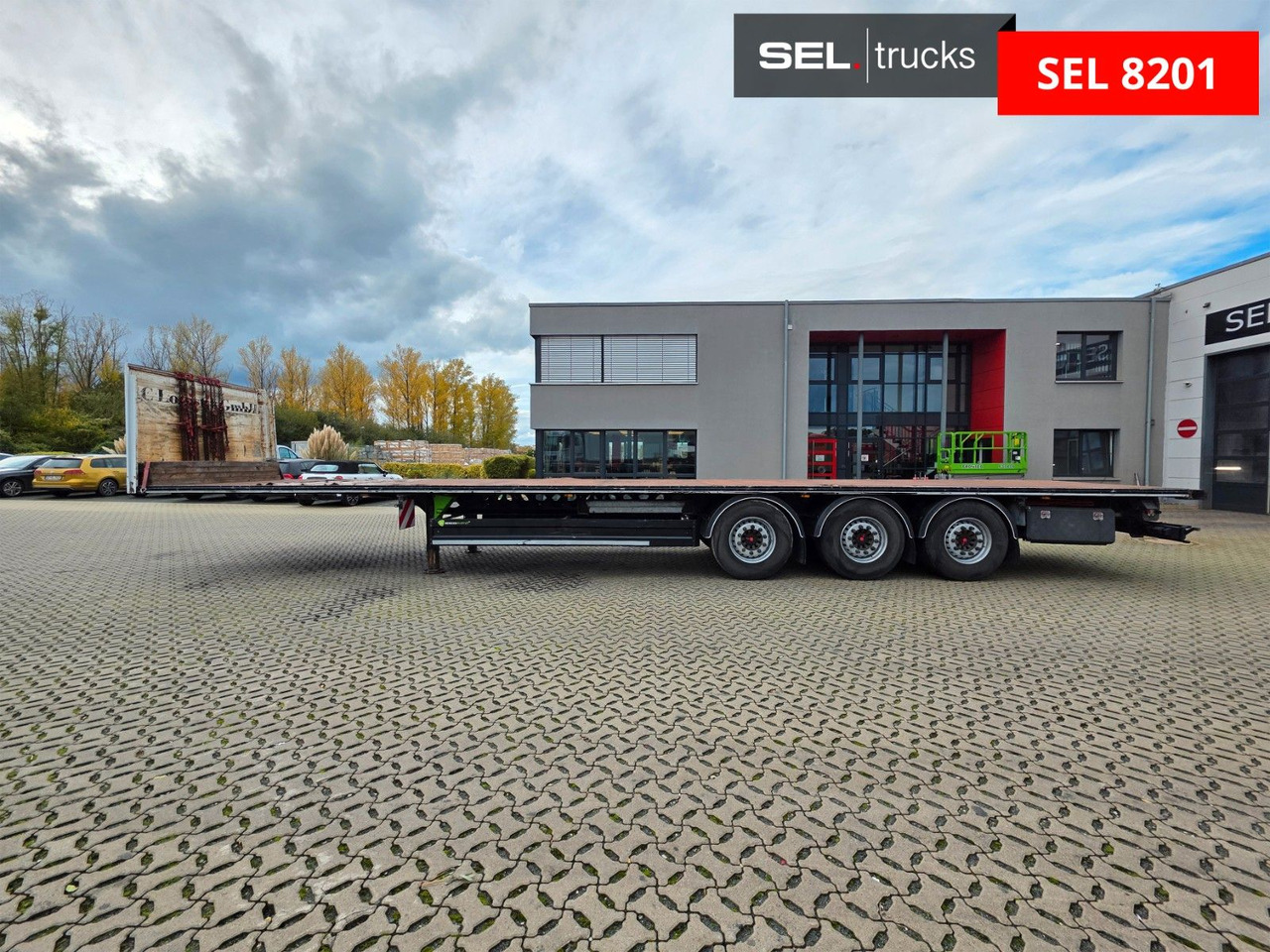 Dropside/ Flatbed semi-trailer Berger SAPL 24: picture 8