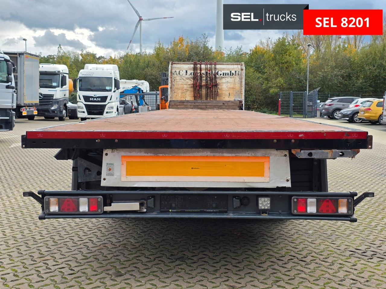 Dropside/ Flatbed semi-trailer Berger SAPL 24: picture 6