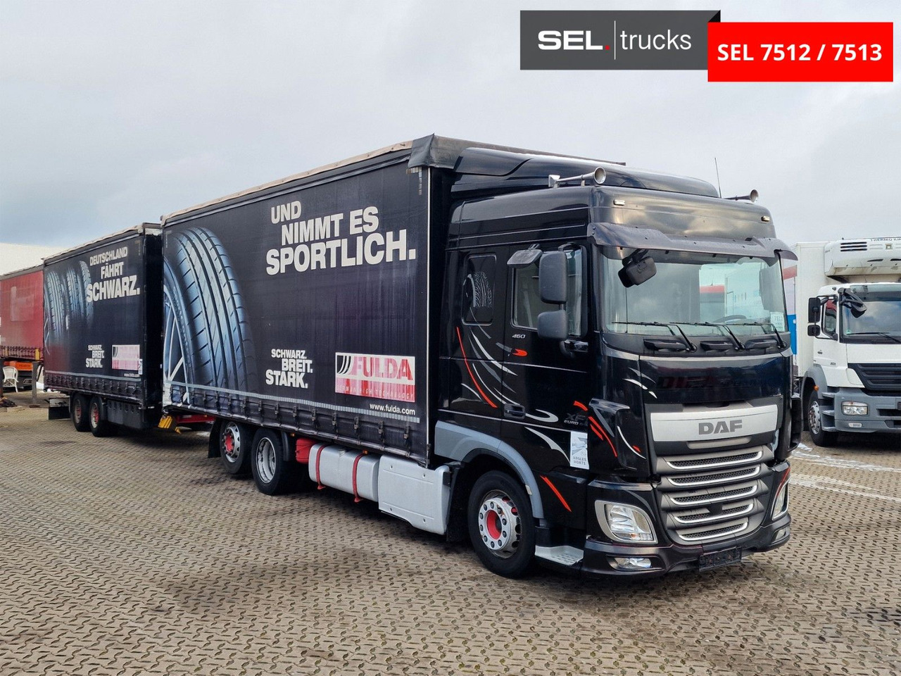 DAF XF 460 FAR / ZF Intarder / Durchladezug - Curtainsider truck: picture 3 DAF XF 460 FAR / ZF Intarder / Durchladezug - Curtainsider truck: picture 3