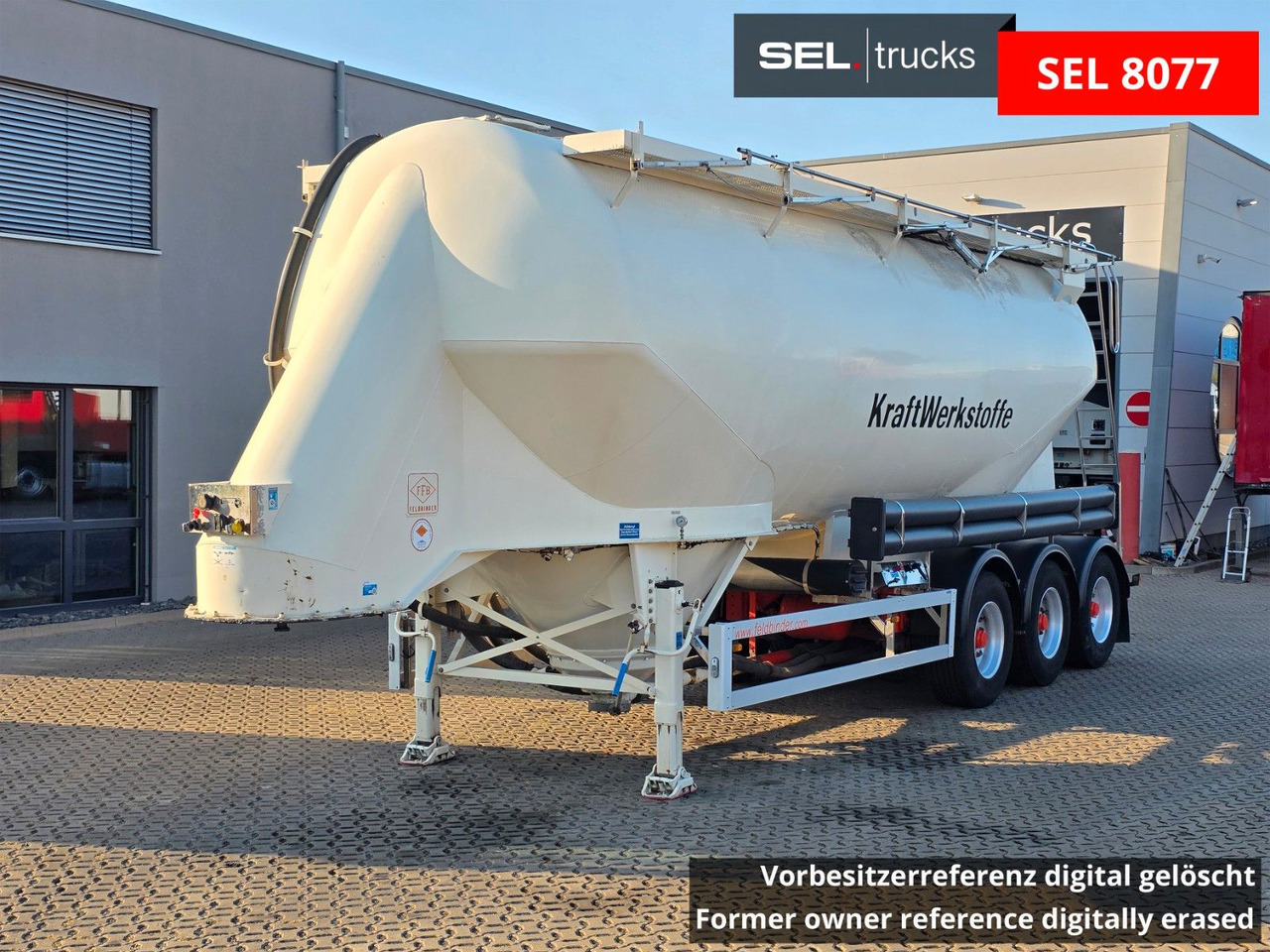 Feldbinder EUT 40.3/7645/A/2 / 1 Kammer - Silo semi-trailer: picture 1 Feldbinder EUT 40.3/7645/A/2 / 1 Kammer - Silo semi-trailer: picture 1