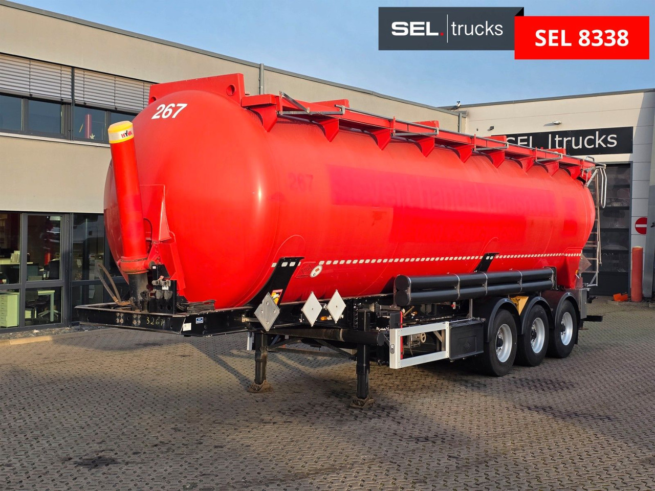 Feldbinder KIP 52/7000/A/2 / Alu-Felgen / ADR AT / 52.000 l - Silo semi-trailer: picture 1 Feldbinder KIP 52/7000/A/2 / Alu-Felgen / ADR AT / 52.000 l - Silo semi-trailer: picture 1