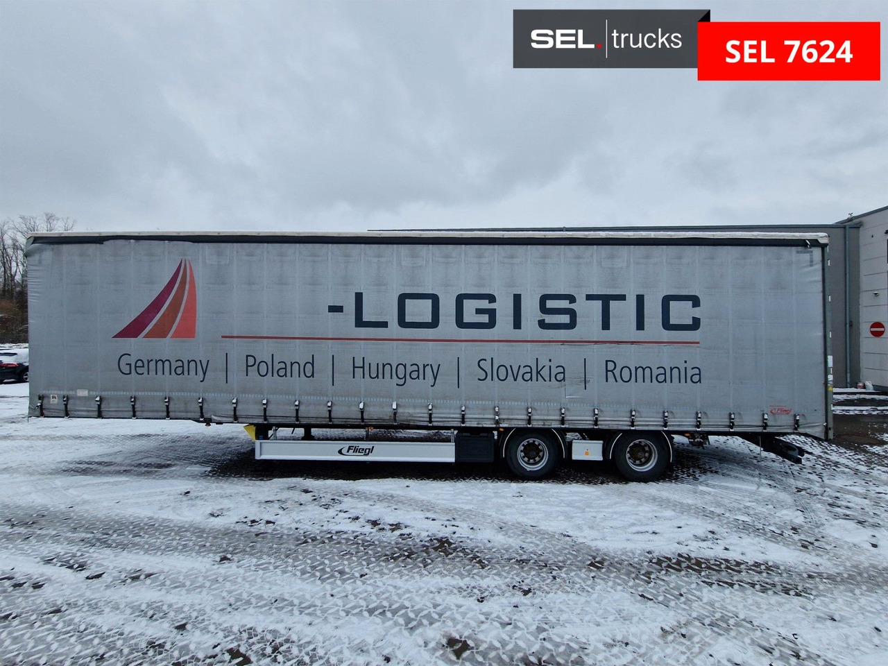 Curtainsider semi-trailer Fliegl SZS320 / Hubdach / EDSCHA / Mega: picture 8 Curtainsider semi-trailer Fliegl SZS320 / Hubdach / EDSCHA / Mega: picture 8